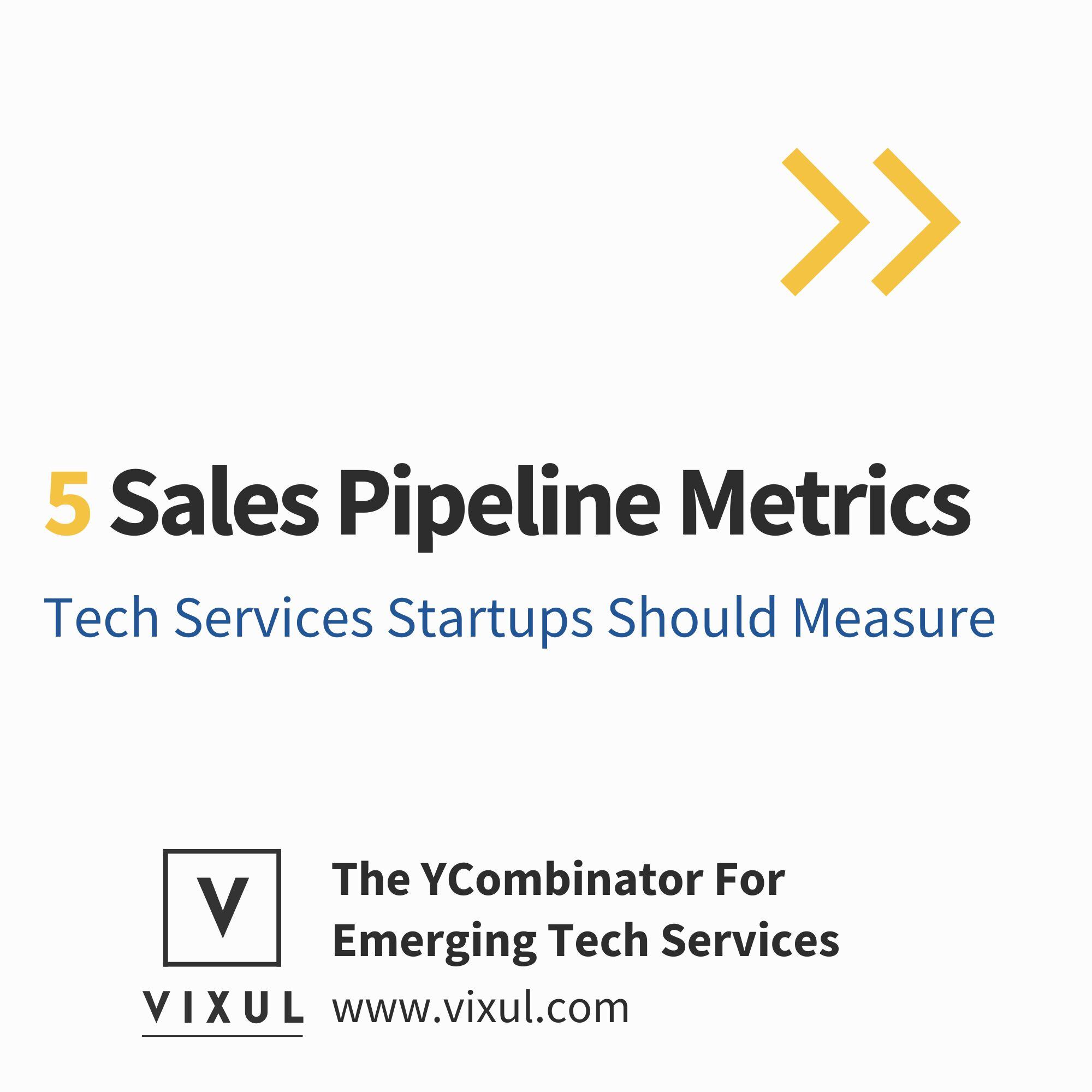 5 Sales Pipeline Metrics to Measure infographic