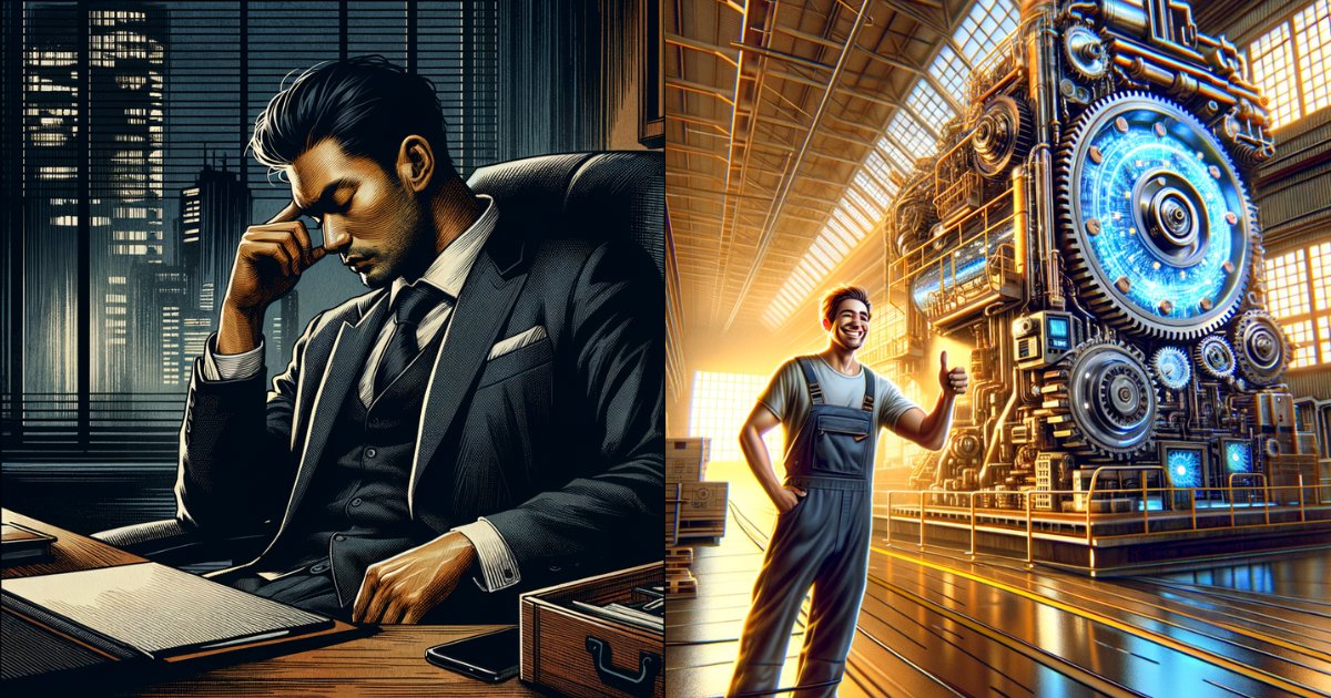You're not selling expertise, you're building a machine